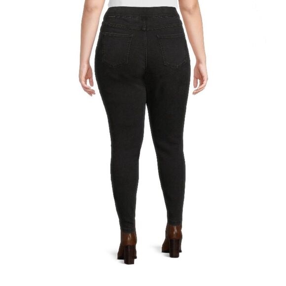 Women's Plus Size Pull On Jegging Denim Jeans Pants Size 2X (20W-22W) - Picture 7 of 8